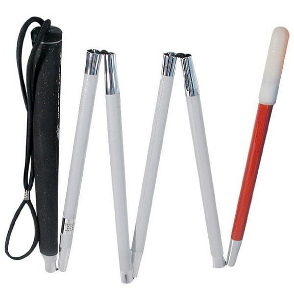 Europa Aluminum Folding Cane -6 section - 42 inches