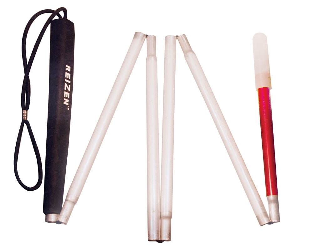 Europa Aluminum Folding Cane -6 section - 46 inches