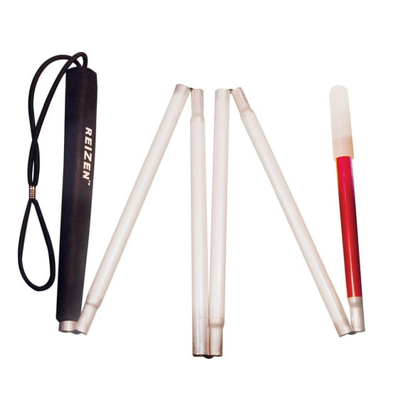 Europa Aluminum Folding Cane -6 section - 46 inches