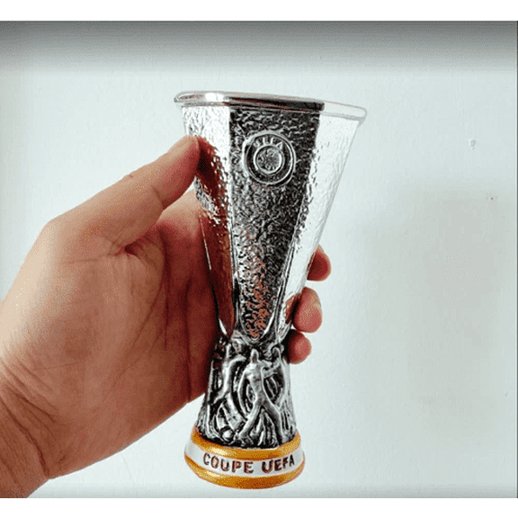 Europa League Football Trophy, 16cm Resin Replica Trophy, Christmas Halloween Gifts,The Best Gift For Fans