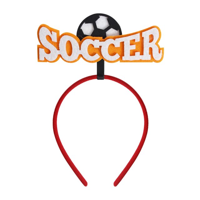 Europe 2024 Soccer Hair Bands Football Theme Party Decoration Cheering