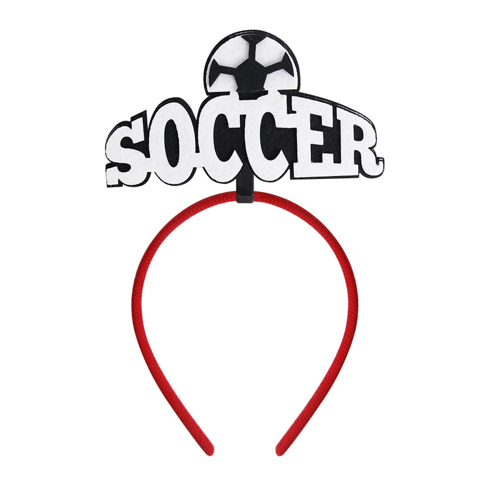 Europe 2024 Soccer Hair Bands Soccer Theme Party Soccer Headdress