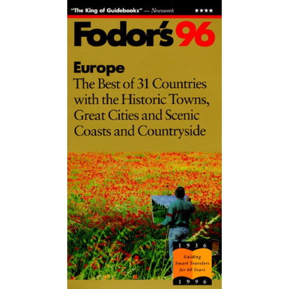 Pre-Owned Europe '96: The Best of 31 Countries with Historic Towns, Great Cities and Scenic Coasts and Countryside (Paperback) 0679030026 9780679030027