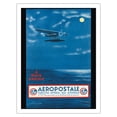 thumbnail image 1 of Europe Africa South America Rio de Janeiro Brazil - Aéropostale CGA - Vintage Airline Travel Poster c.1927 - Fine Art Matte Paper Print (Unframed) 20x26in, 1 of 4