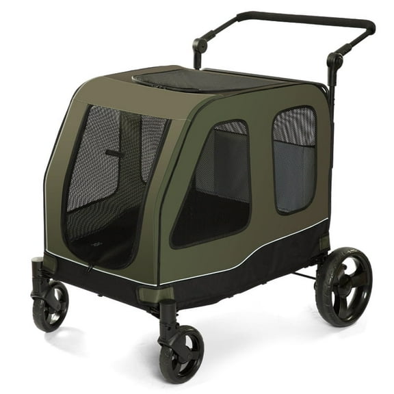 Europe, America, Medium and Large Pet Carts, Large Space Dog Carts, Outdoor Disabled Elderly Multi-pet Cat Scooters