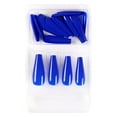 Europe And America Full Coverage Nails For Ladies And Girls 24 Pieces Long With Glue