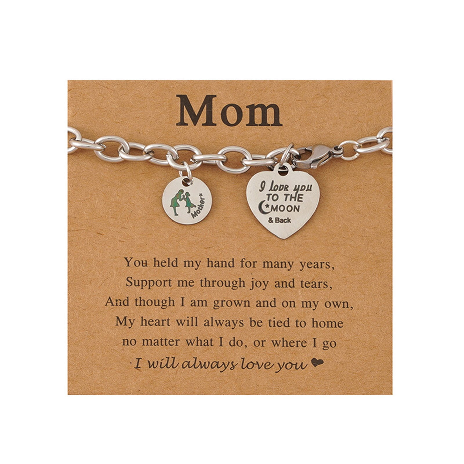 Europe And The United States Creative New Love Stainless Steel Chain ...
