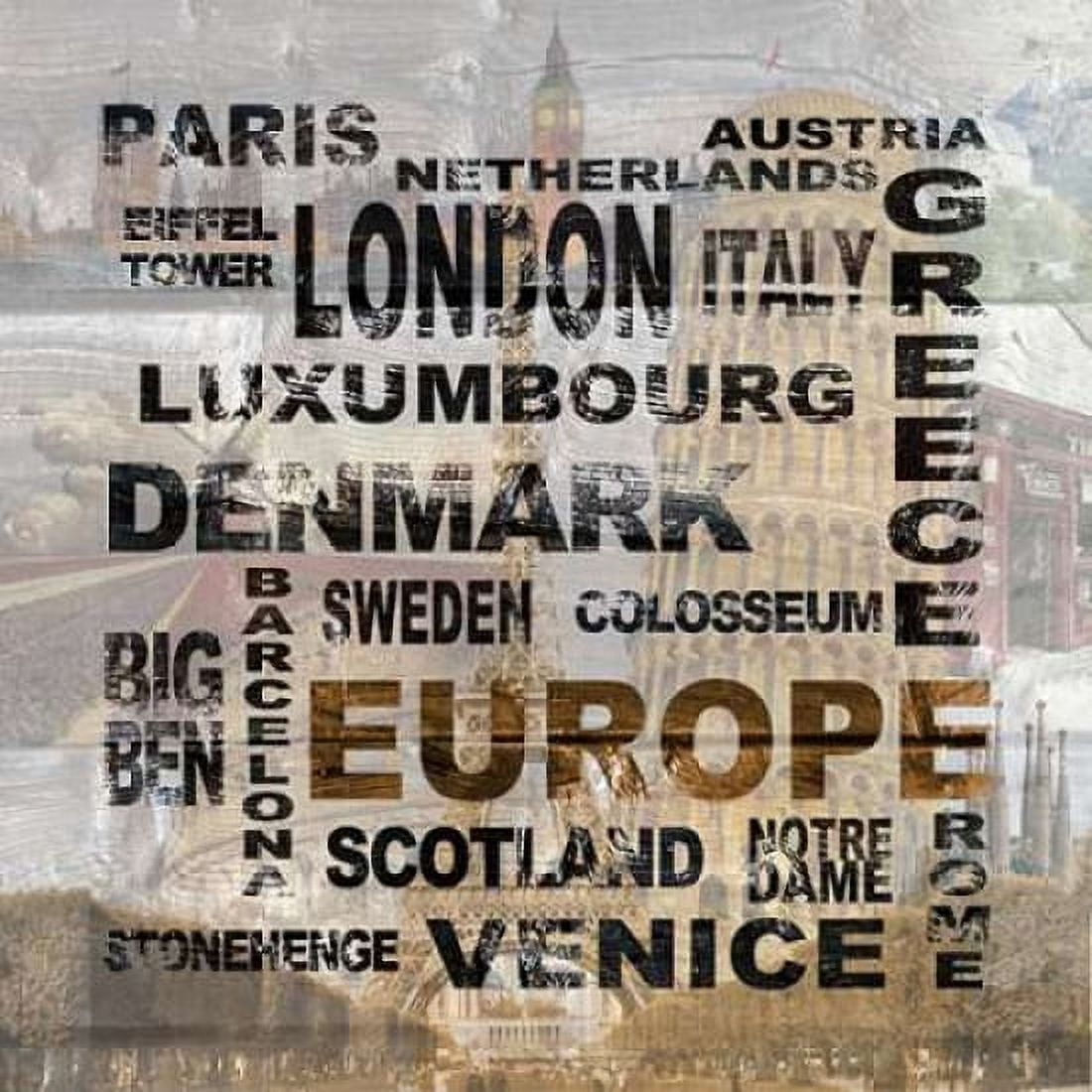 Europe Canvas Art - Alicia Soave (24 x 24)