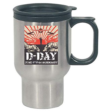 Europe - D-Day Normandy - Country Nation Continent Pride - Stainless Steel Travel Mug