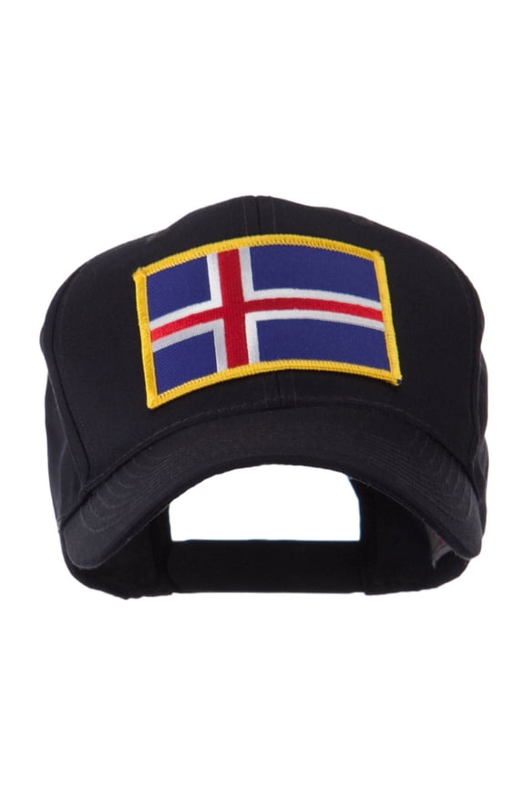 Europe Flag Embroidered Patch Cap - Iceland OSFM