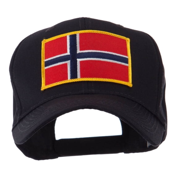 Europe Flag Embroidered Patch Cap - Norway OSFM
