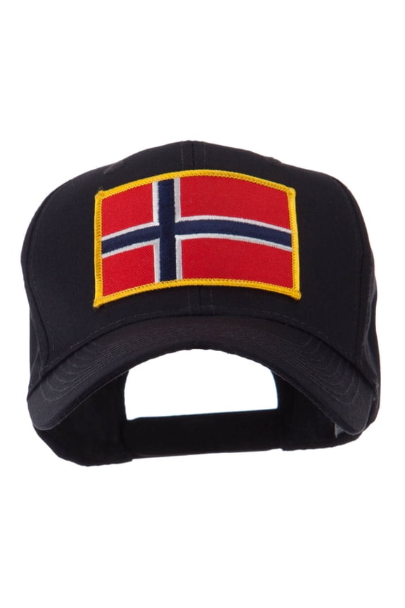Europe Flag Embroidered Patch Cap - Norway OSFM
