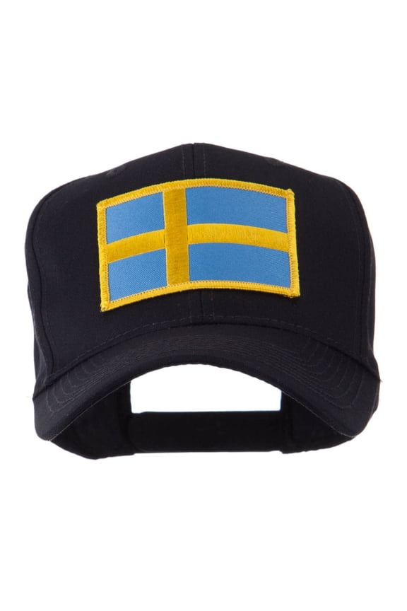 Europe Flag Embroidered Patch Cap - Sweden OSFM