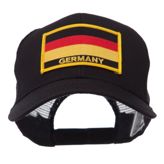 Europe Flag Letter Patched Mesh Cap - Germany OSFM