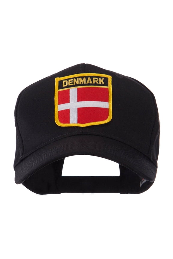 Europe Flag Shield Patch Cap - Denmark OSFM