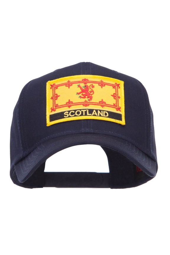 Europe Scotland Flag Patched Cap - Navy OSFM