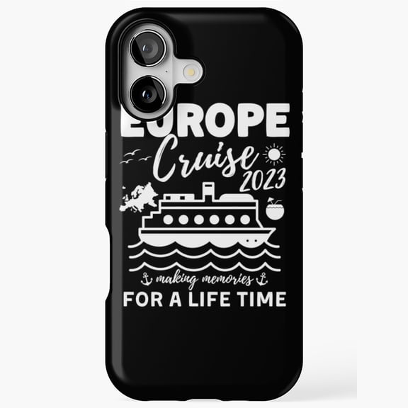 Europe Vacation 2023 Family Holiday Crew Trip iPhone Case 17 11 12 13 14 15 16 Pro Max