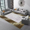 thumbnail image 1 of Europe and America Luxury Carpet for Living Room Home r Bedroom Rug Large Area Luxurious Golden Coff, 1 of 5