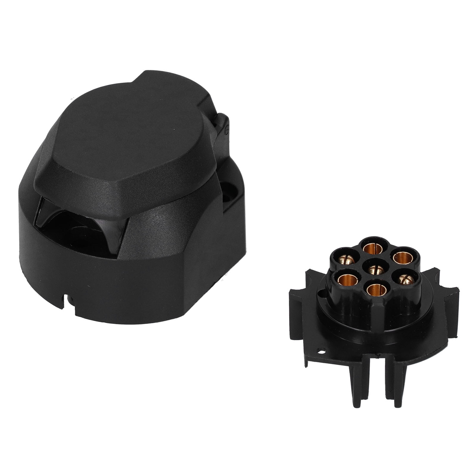 European 7 Hole Adapter Waterproof Connector Power Cord Socket for