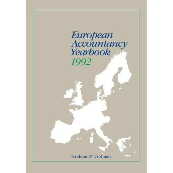 European Accountancy Yearbook 1992/93, (Paperback)