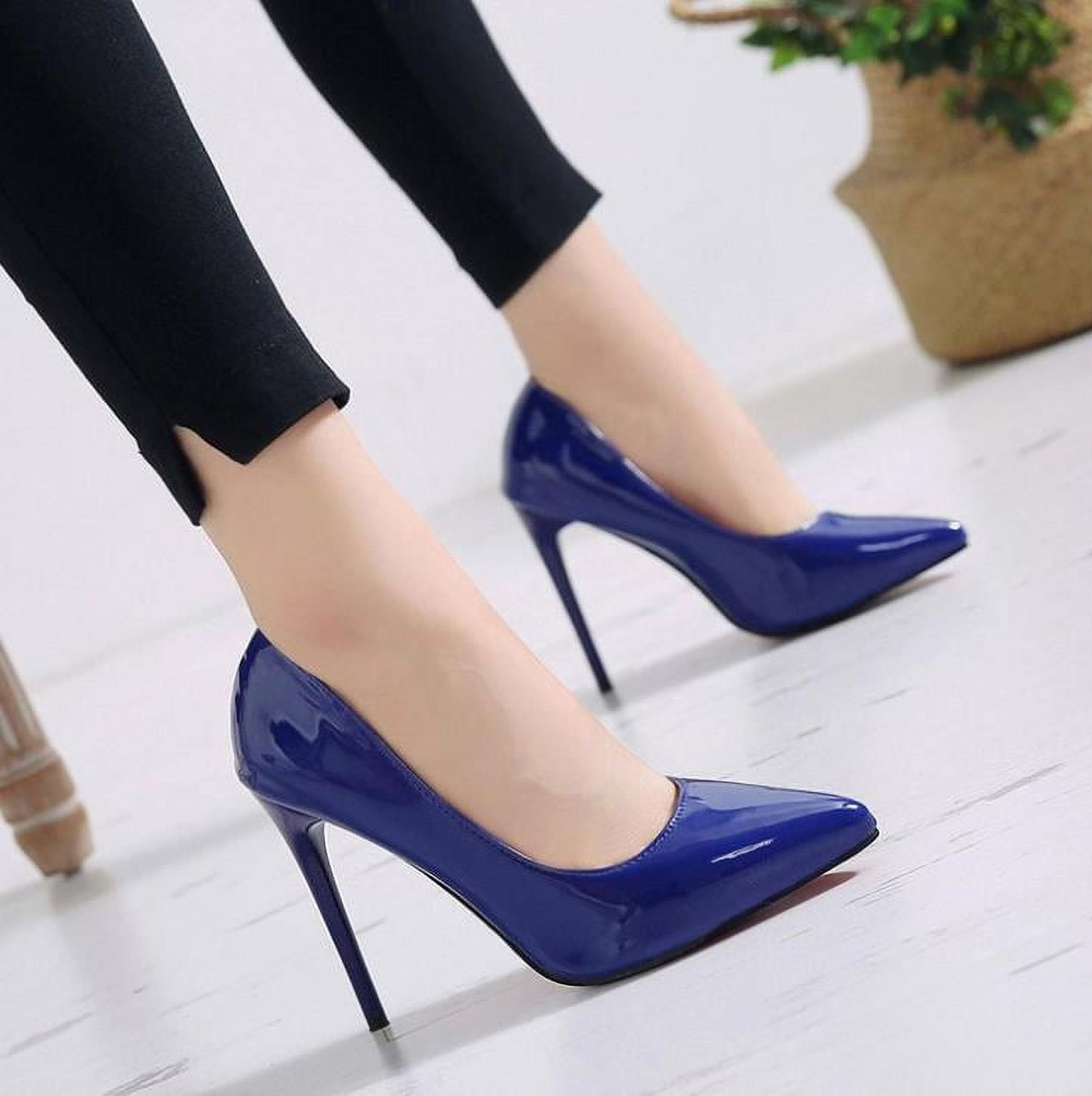 White Heels Pointed Toe Shallow Mouth Sexy Pumps Red Bottom High Heels  Bridal Shoes With Little Heel Luxury Singles Shoes