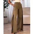 thumbnail image 1 of European And American Cross-design Casual Wide-leg Pants, 1 of 3