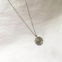 European And American Gold Coin Personalized Pendant Necklace Sweater Chain