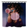 thumbnail image 1 of European And American High-definition Digital Printing Polyester Fiber Waterproof Shower Curtain Floor Mat Bathroom Base Toilet, 1 of 9