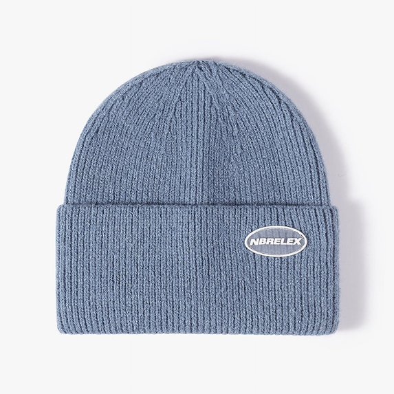 European And American Jacquard Fashion Knitted Hat Women's Winter Outdoor Warm Thickened Men's Cold Hat Letter Beanie Hat