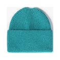 thumbnail image 1 of European And American Knitted Hat Fashion Dew Ponytail Ladies Cold Hat Outdoor Warm Ear Protection Autumn And Winter Beanie Curling Wool Hat, 1 of 5
