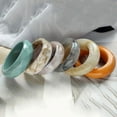 thumbnail image 1 of European And American Large Marble Pattern Colorful Exaggerated Acrylic Bracelet, 1 of 2