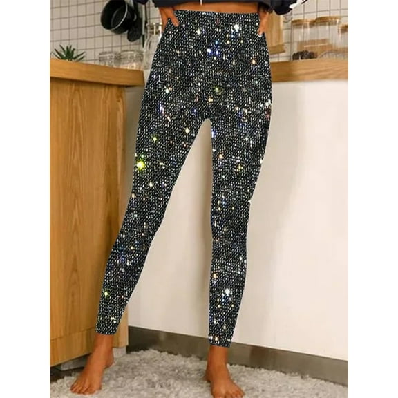 European And American Leggings Sequined Casual Outdoor Pants 1773656642652725