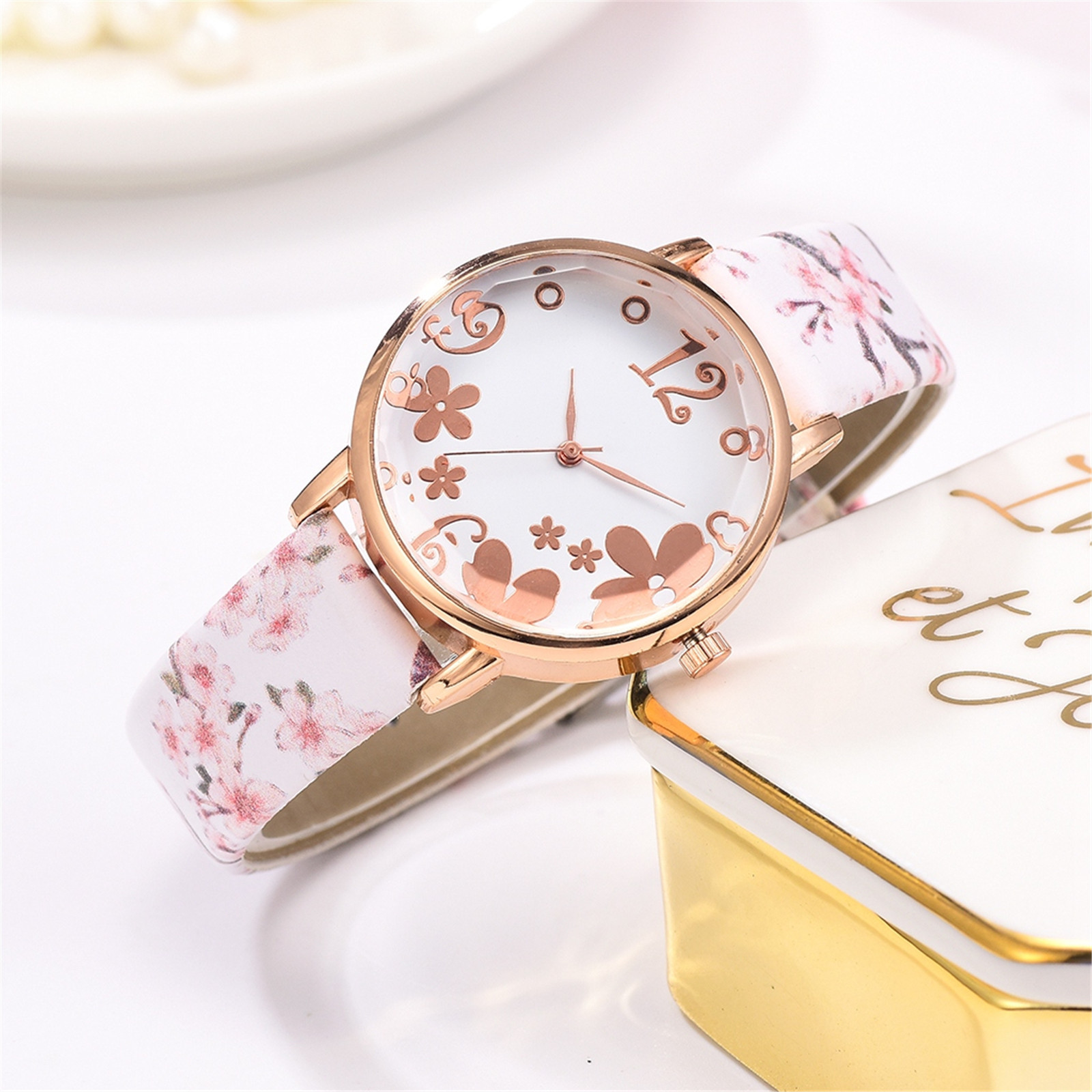New Fashion Trend Printing Ladies Quartz Watch watches for women ...