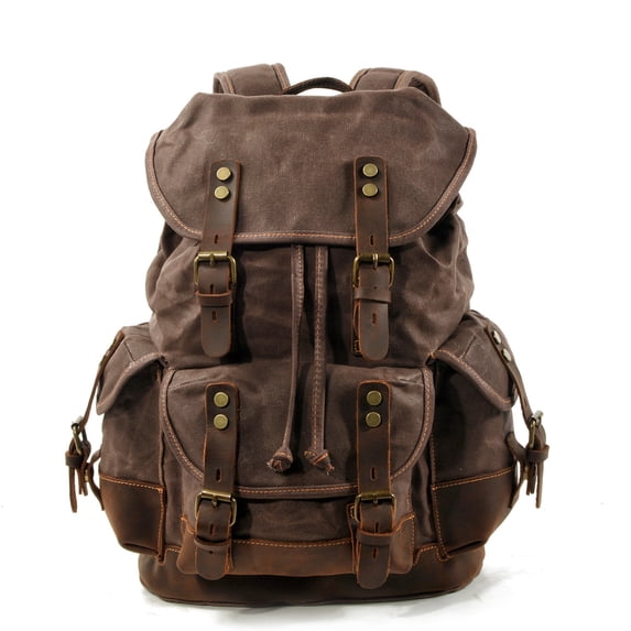 European And American Outdoor Backpack For Leisure,Army Green