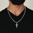 thumbnail image 1 of European And American Popular New To My Man Glossy Cross Pendant, 1 of 2