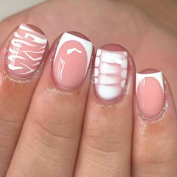 European And American Short T-shaped White French Plaid Wear Armor