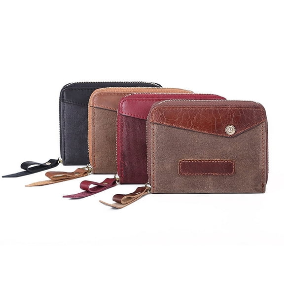 European And American Style Card Holder Multi-function,Brown