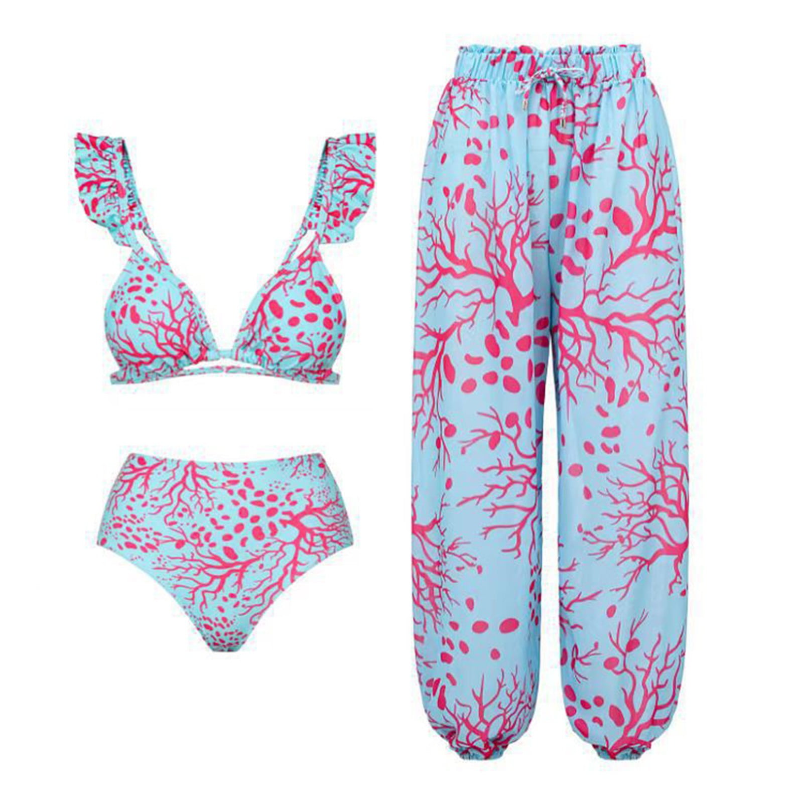 European And Conjoined Conservative Belly Covering Beach Hot Spring