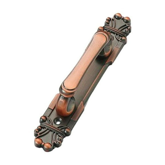 European Antique Exposed Wooden Sliding Push-pull Door Handle For Furniture Cabinets Drawers Wardrobes Hardware