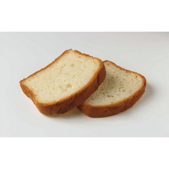 European Bakers Mountain Farm Gluten Free Round Top White Bread - 72 per case.