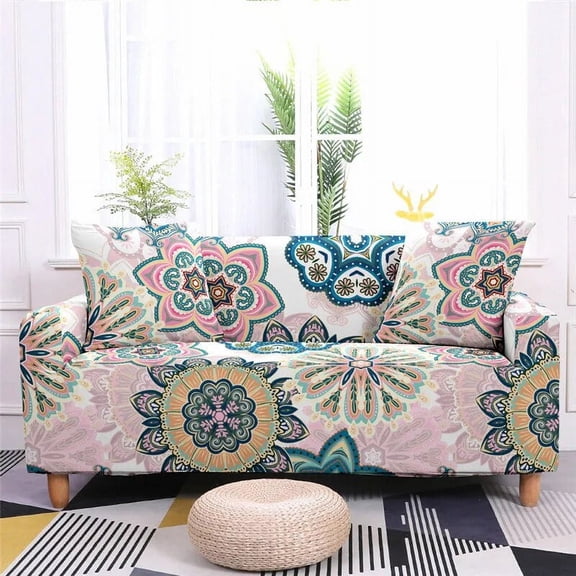 European Bohemian Style Sofa Cover with Elastic and Full Package Soft and Comfortable Universal Dustproof and Wrinkle Resistant