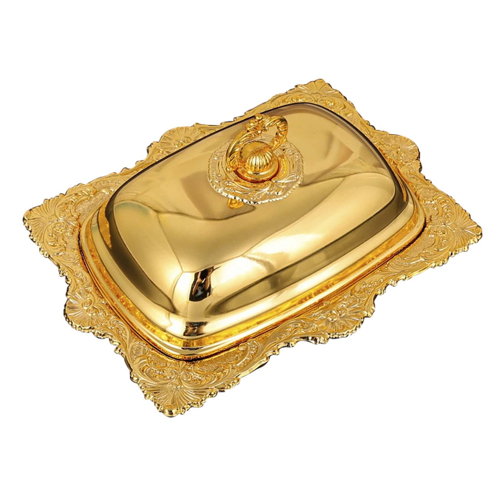 European Butter Dish, Butter Container, Dessert Appetizer Dish Plates