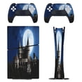thumbnail image 1 of European Castles Under The Moon PS5/PS5 Slim Digital Disc Skin Sticker For Console And Controller Skins, 1 of 7