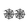 thumbnail image 1 of European Creatives Spidering Web Funny Earrings Halloween Earrings, 1 of 6
