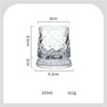 thumbnail image 1 of European Crystal-Cut Rotating Decanter & Whiskey Glass Set, Luxury Barware with Creative Design, Elegant Home Gift, 1 of 7