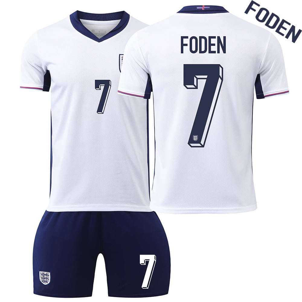 European Cup Final 2024 England Declan Rice 4 European Cup Jersey Kit