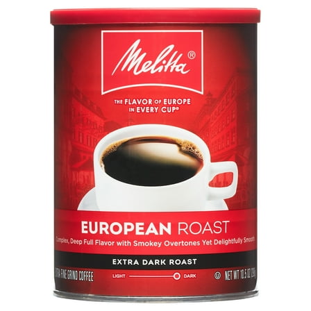 European Dark Roast Can Coffee, 10.5 oz