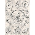 thumbnail image 1 of European Excellency, Vintage Decoupage Paper for Furniture and Crafts, Rice Paper for Decoupage, Scrapbooking Paper, Arts and Crafts Supplies, A4 (Vintage Spring Animals - 2 Sheets), 1 of 7