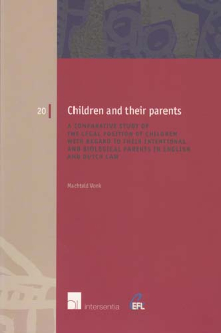 Children and Their Parents: A Comparative Study of the Legal Position ...
