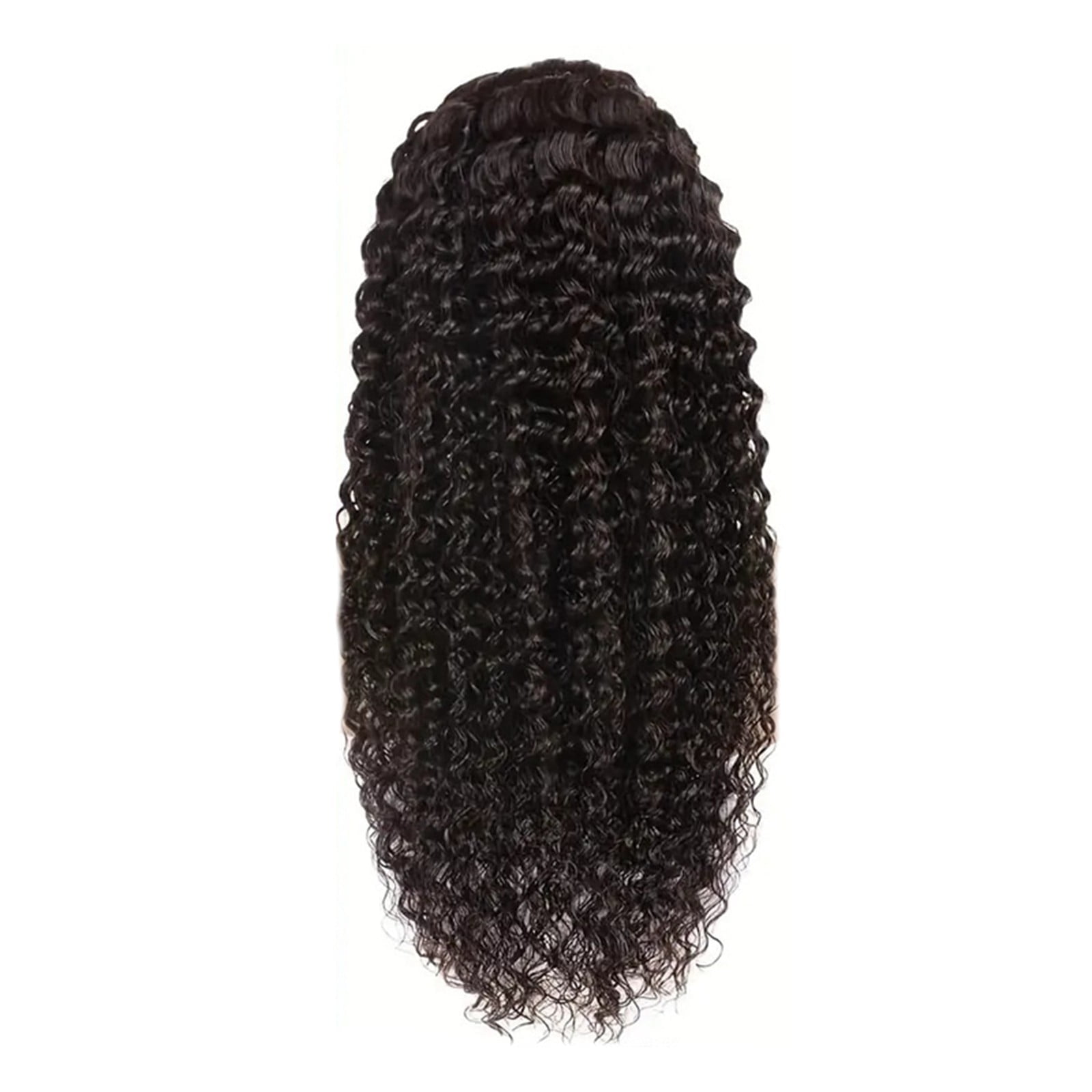European Fashion Lace Front Wig Human Hair Curly Style For Women Natural Full Cap Synthetic Fiber